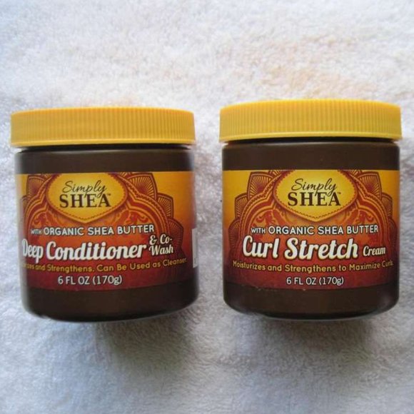 Simply Shea Curl Stretch Deep Conditioner Co-Wash - Picture 1 of 7